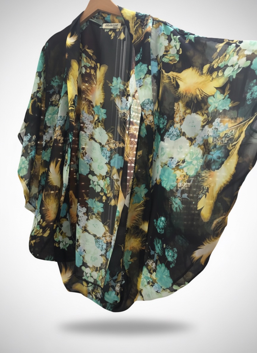 Kimono femme plage