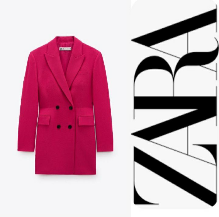 Blazer zara rose