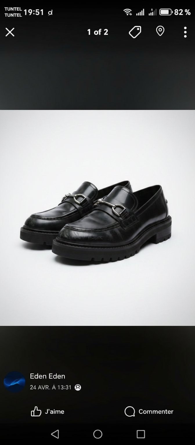 Chaussures zara noir 