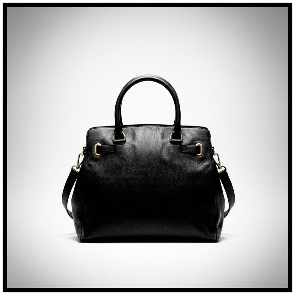 Sac MK HAMILTON NOIR cuir grainé 