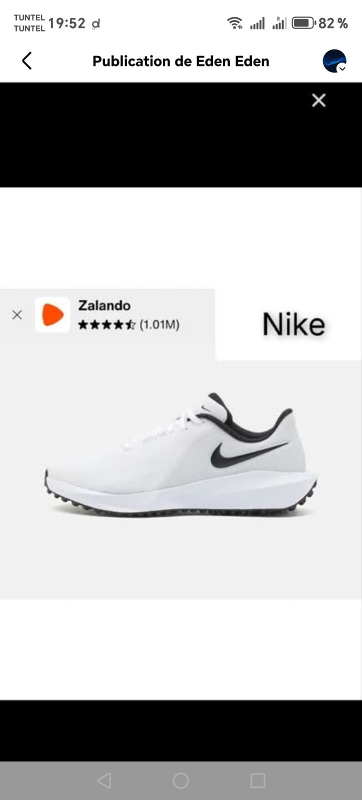 Basket Nike unisex neuve 