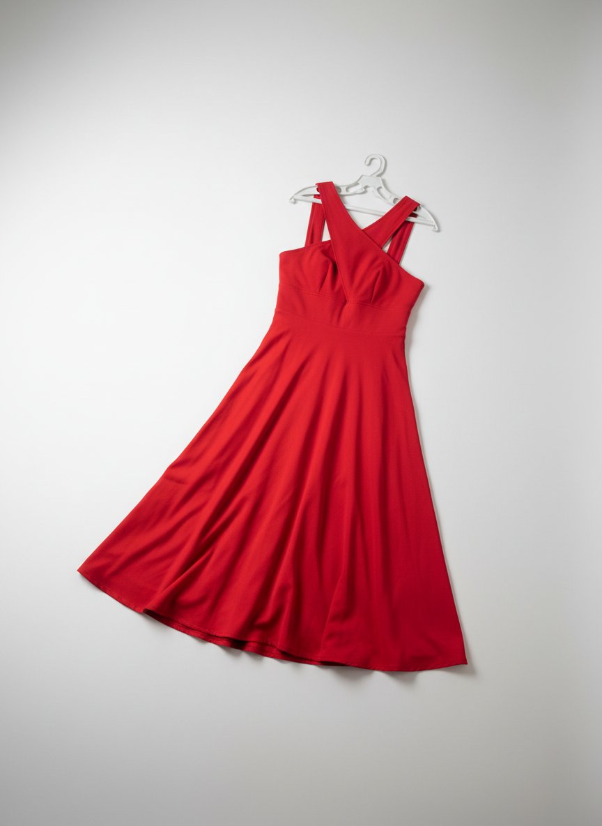 Robe  rouge  