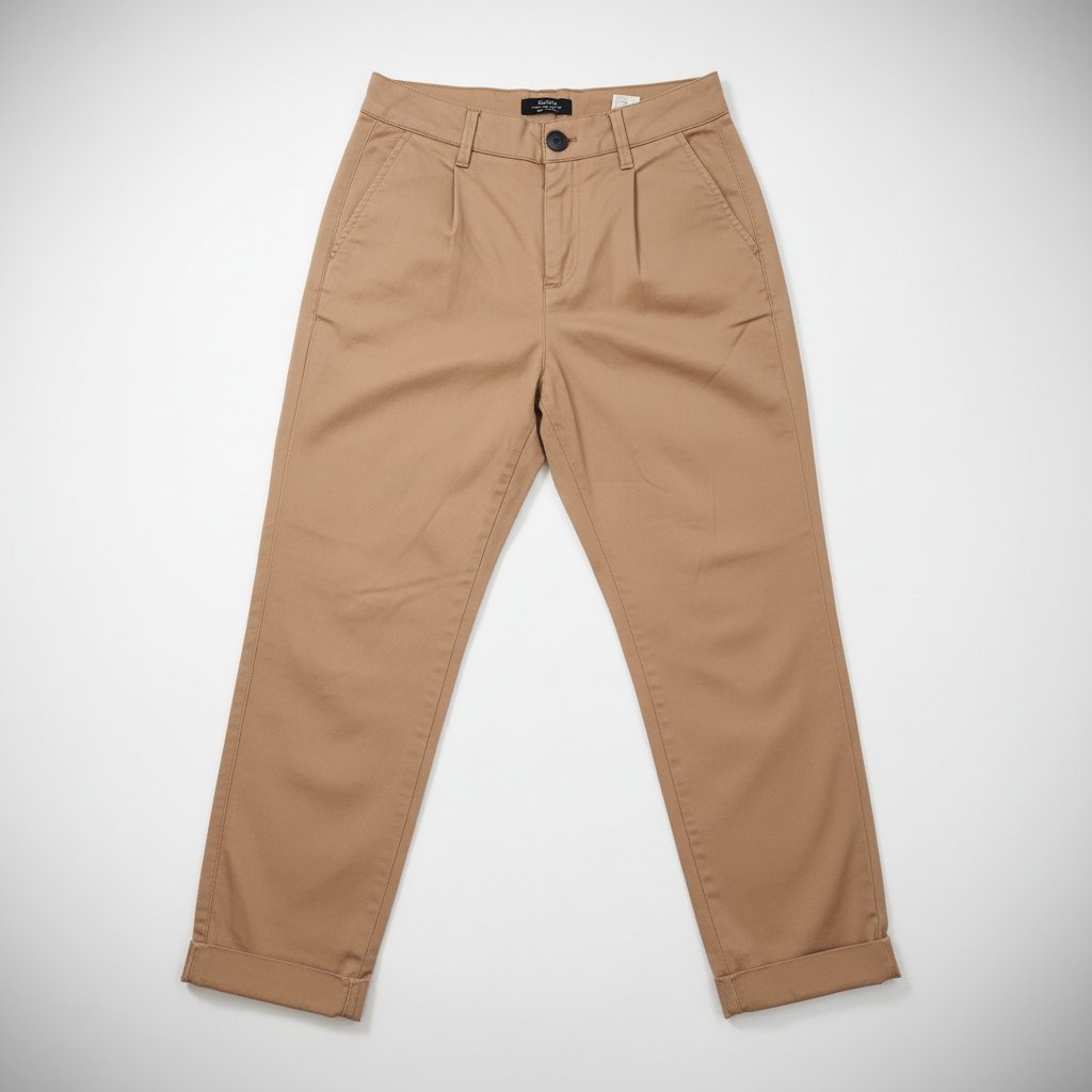 Pantalon camel bershka 