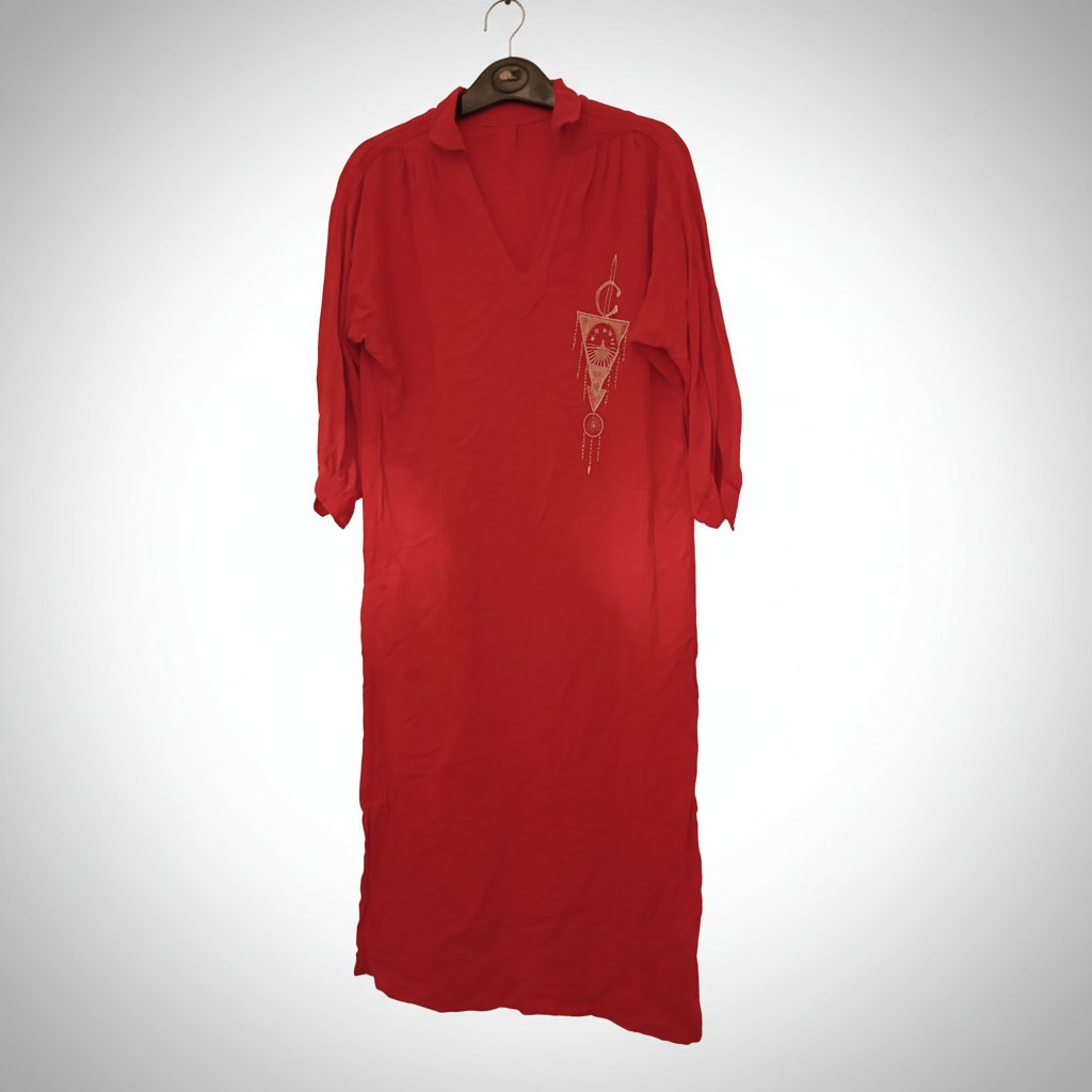 Djebba traditionnelle rose 