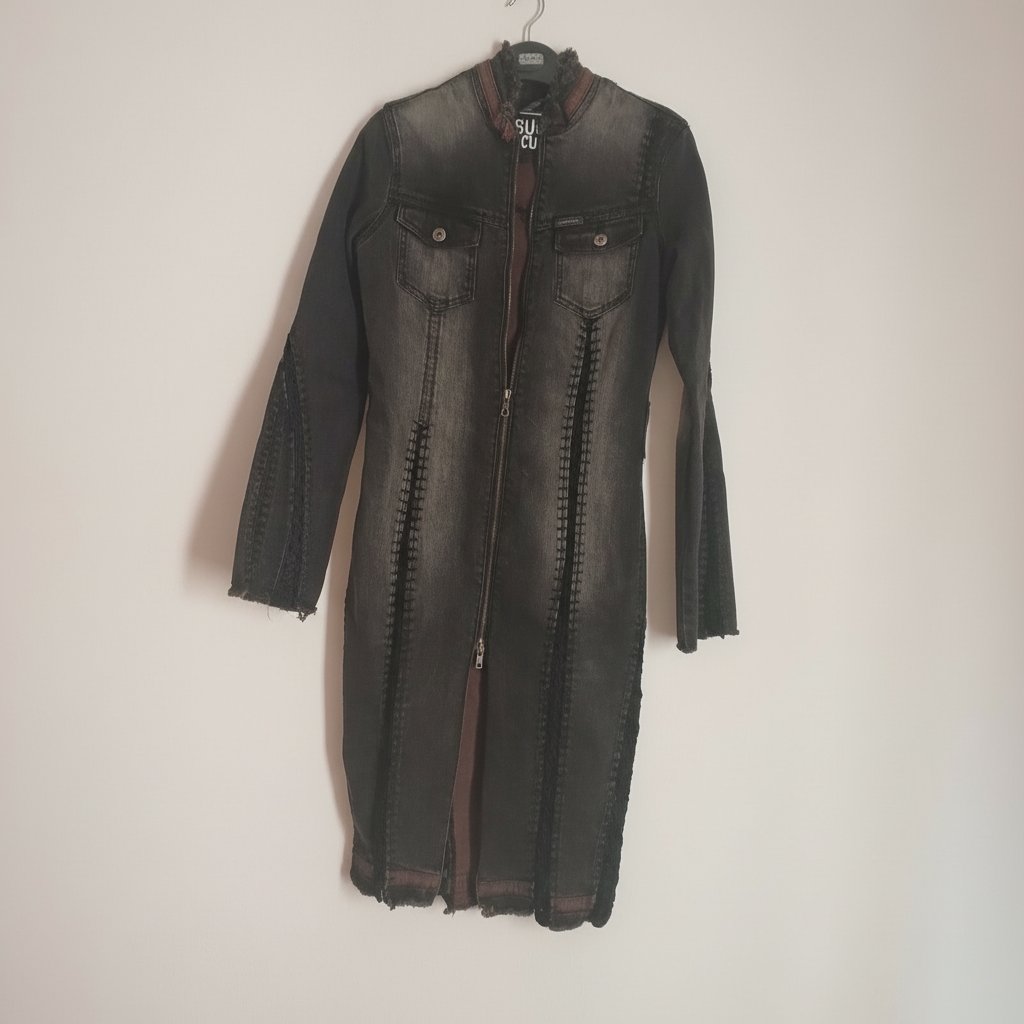 Robe en jean stylée – coupe cintrée
