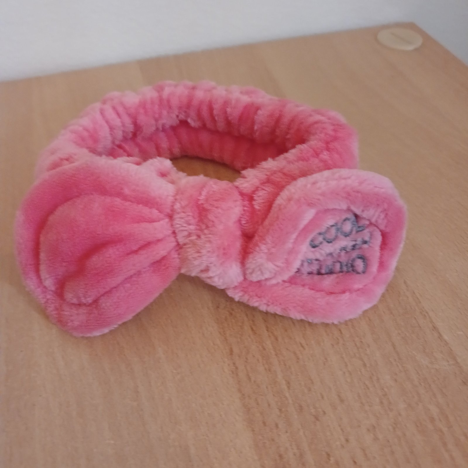 Bondeau rose pour cheveux