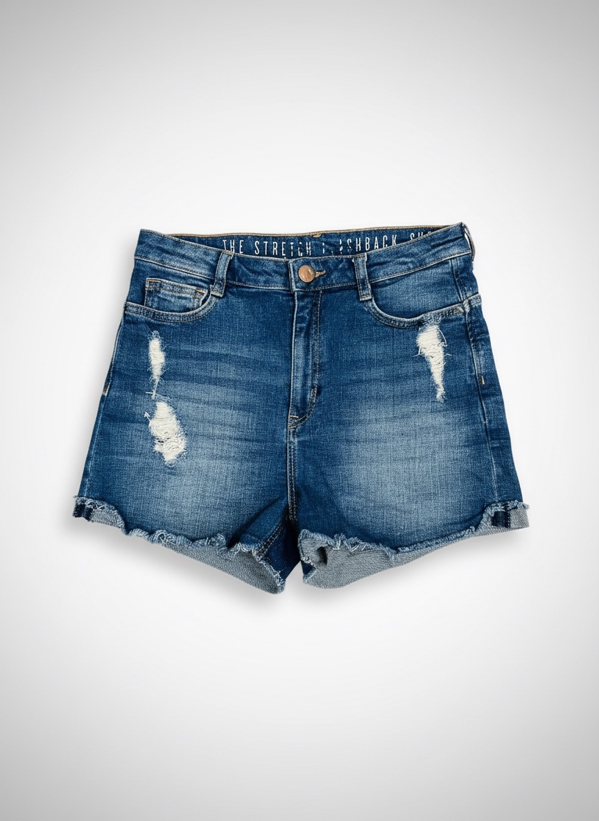     Short en jean casual