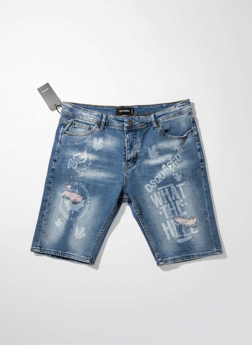Short homme jean