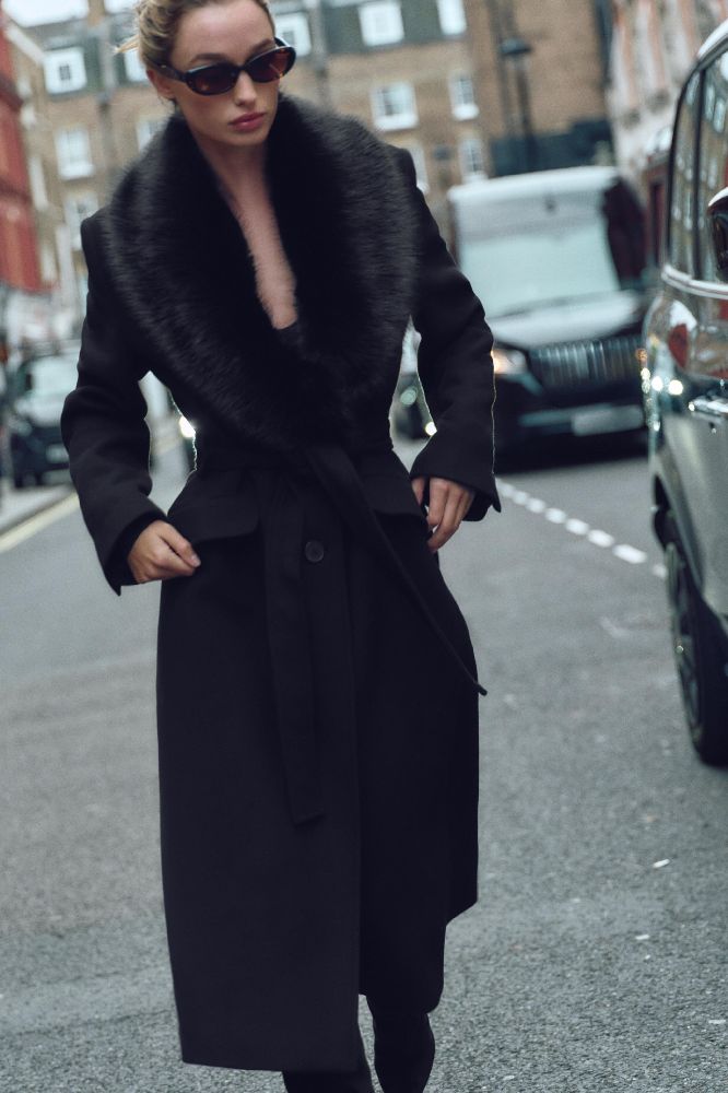 Manteau Long Zara – Très Bon État