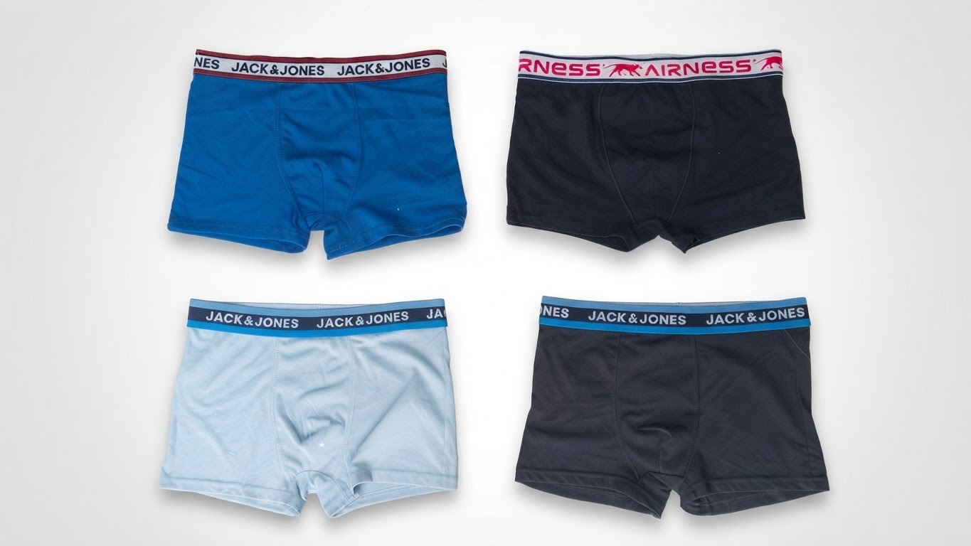 Lot de 4 boxers homme XL – Premium