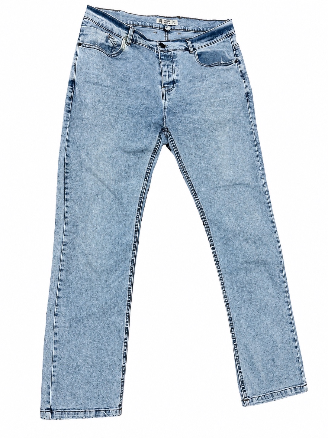 Jean straight fit bleu clair
