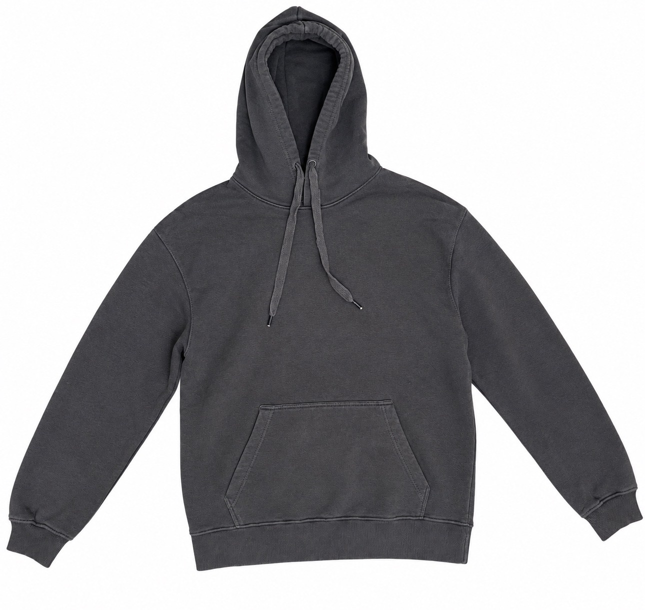 Sweat à capuche gris foncé