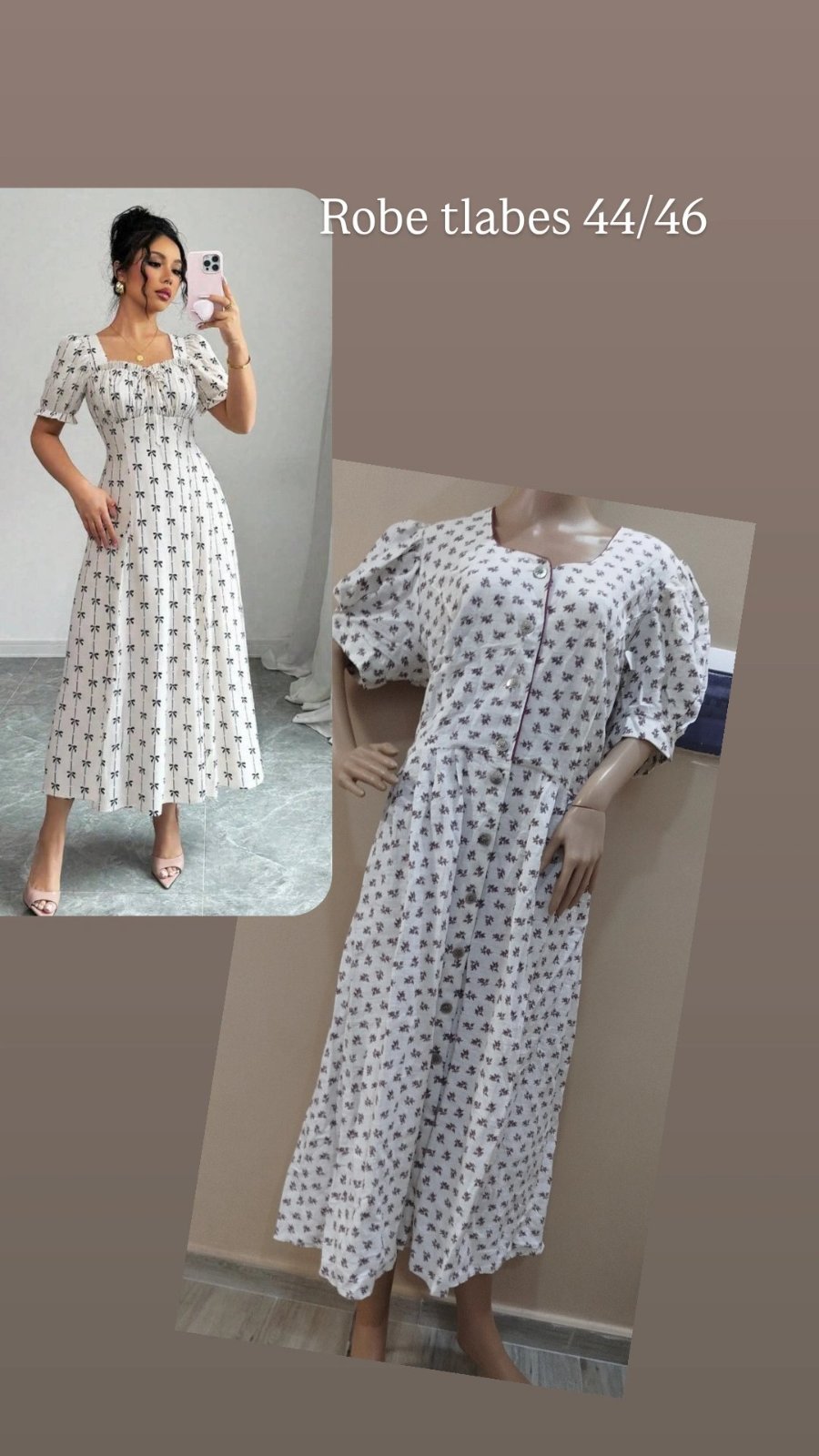 Robe 9amaya bel étiquette 