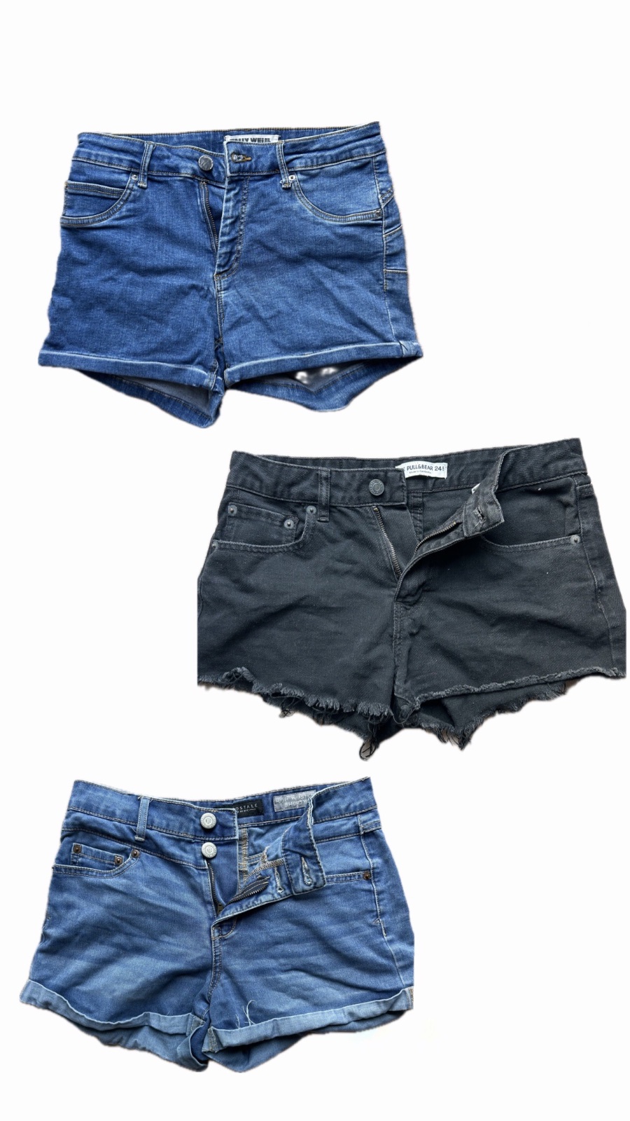 Summer jean shorts