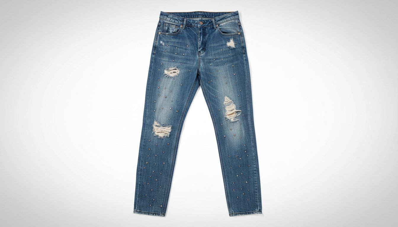 Pantalon djens Bleu 