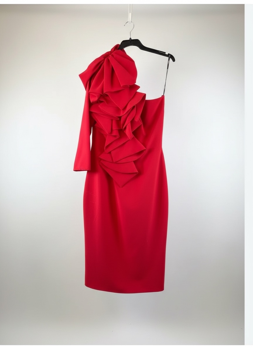 Robe rouge toktoll