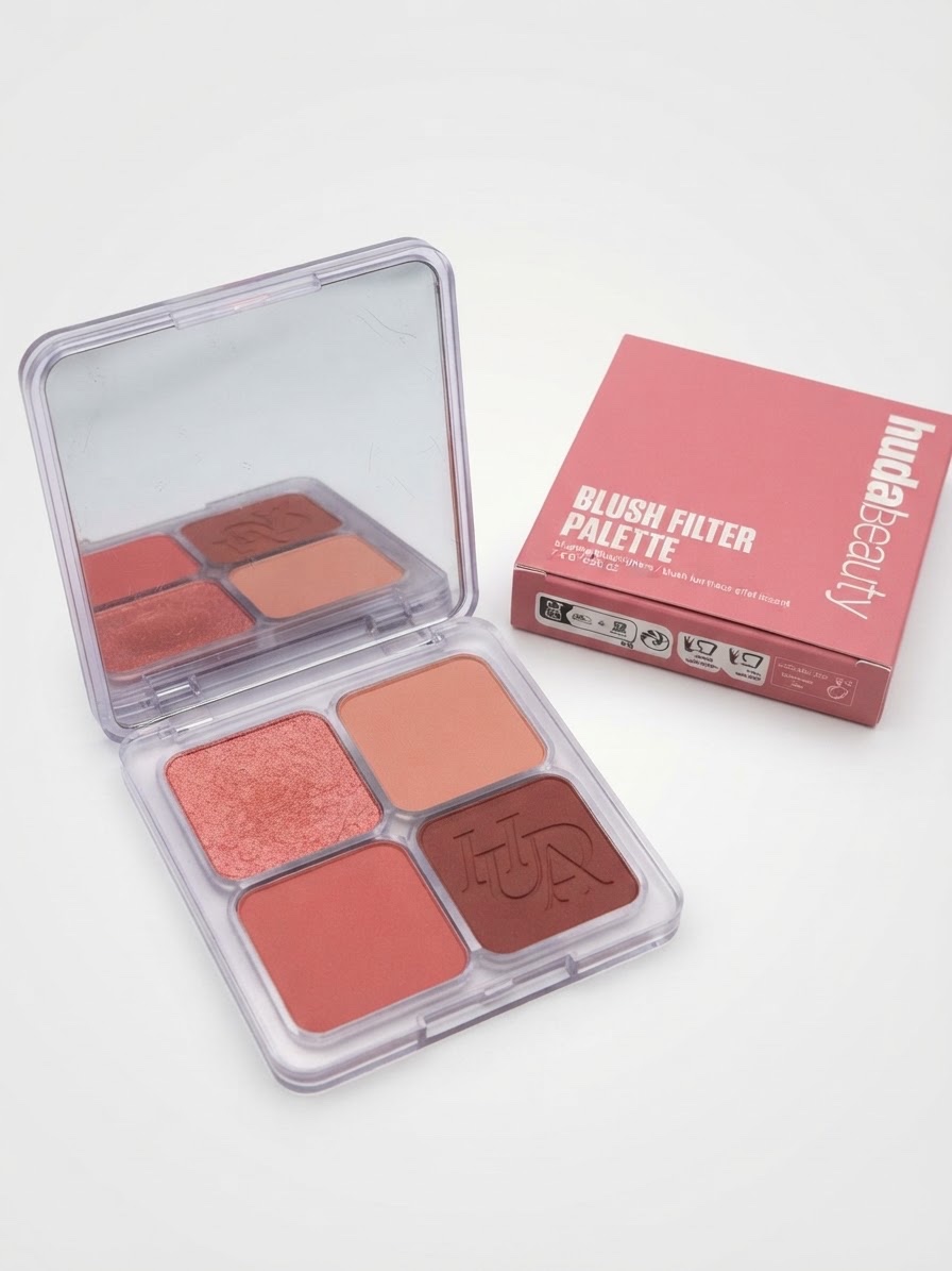 Blush Filter Blurring Blushlighters Palette de la marque Huda Beauty.