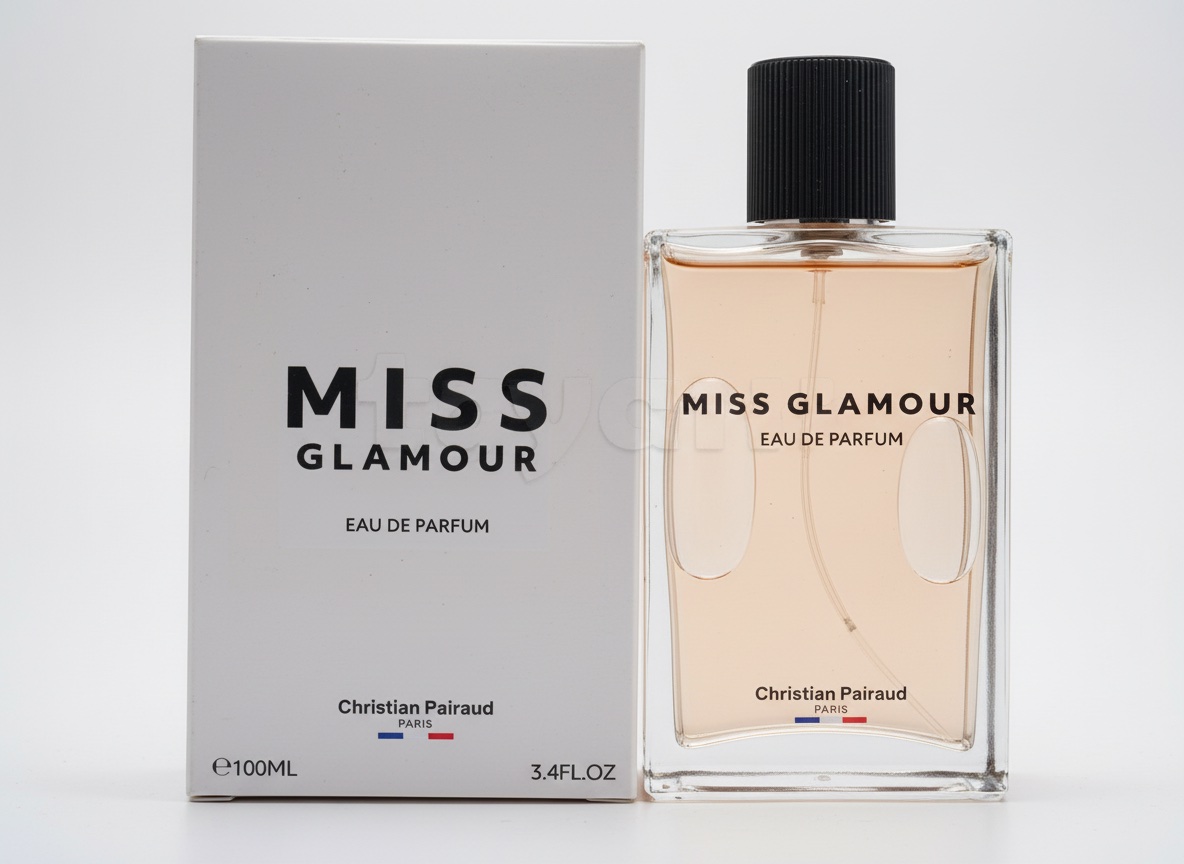 L'eau de parfum Miss Glamour de la marque Christian Pairaud.