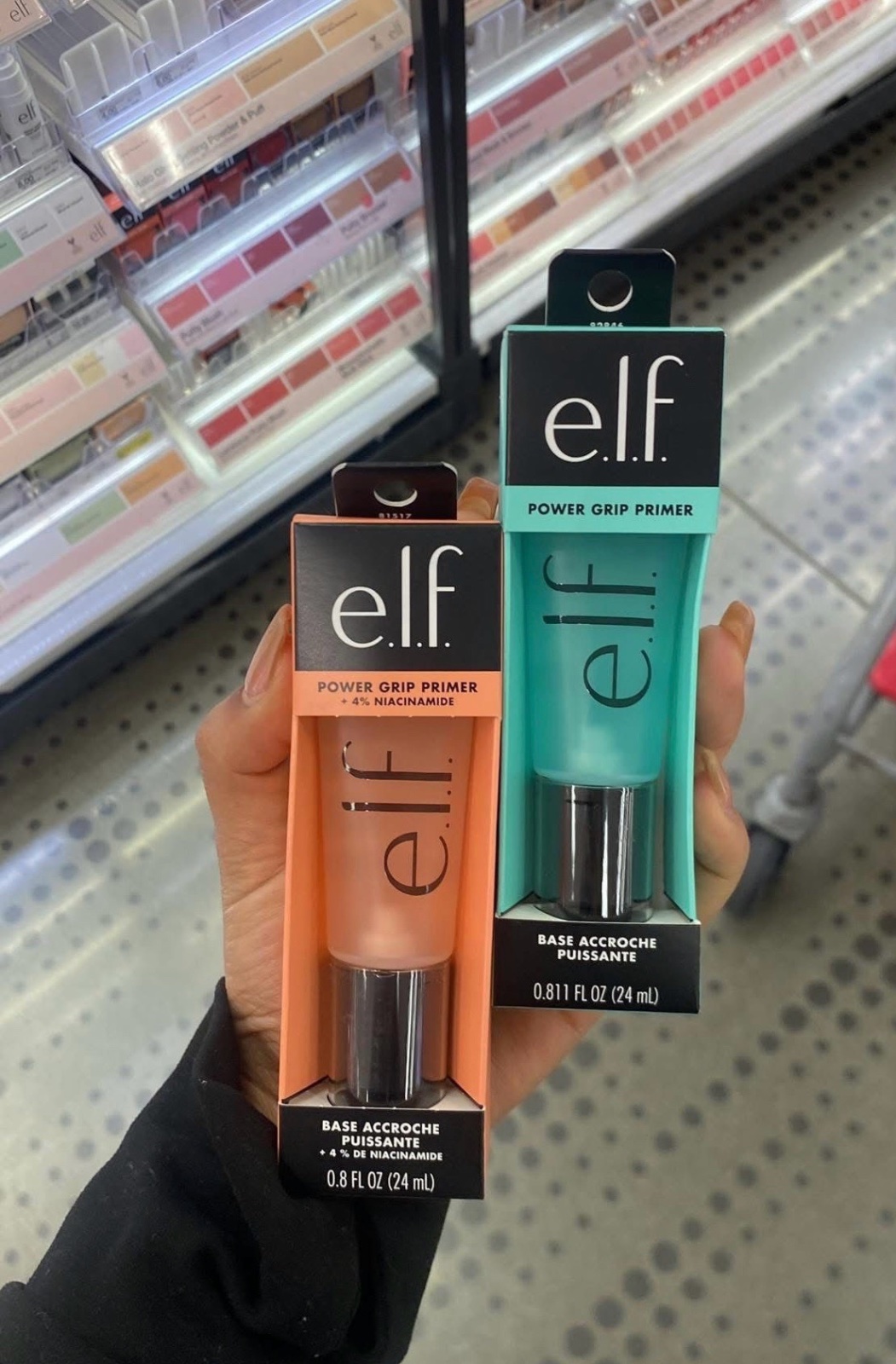  2 base de teint e.l.f. Power Grip Primer