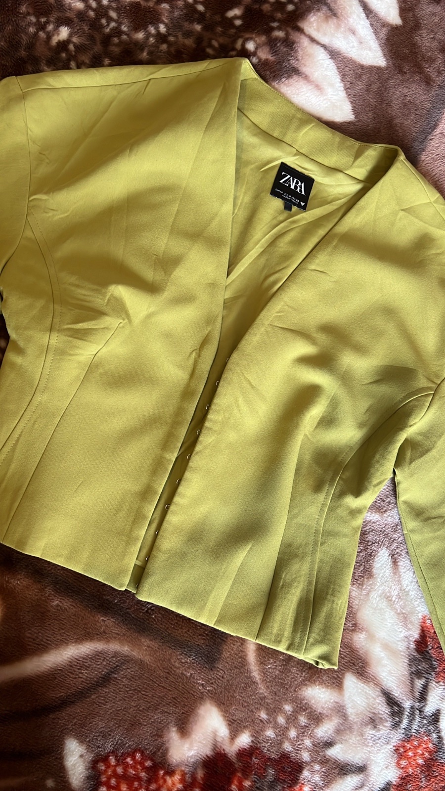 Blazer courte style cosette 