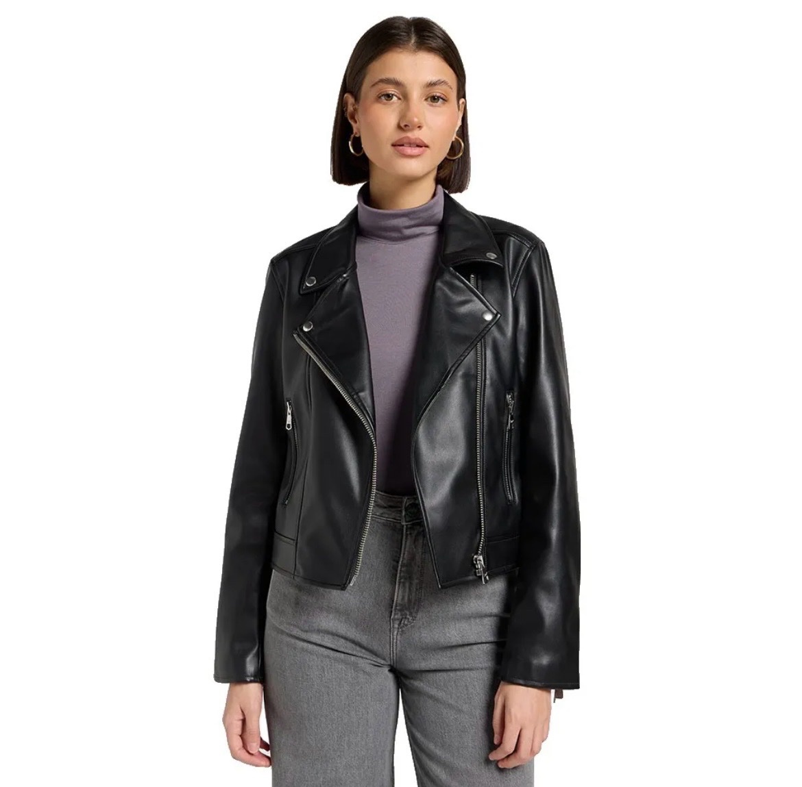 Veste cuir de la marque H&M