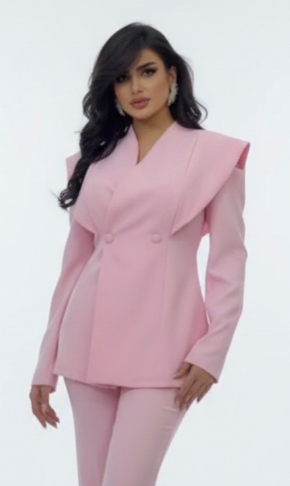 Jolie blazer en rose