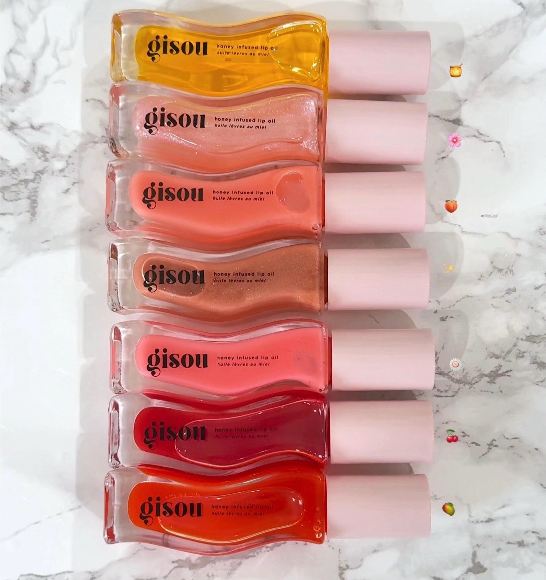 Gisou Honey Infused Lip Oil (Huile pour les lèvres au miel)
