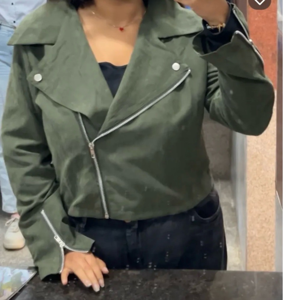 Veste couleur vert tendance