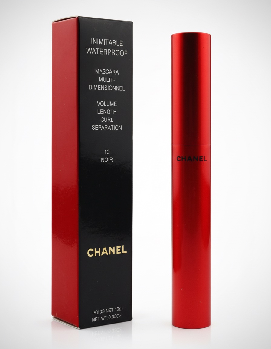 Mascara multi-dimensionnel de la marque Chanel, modèle Inimitable Waterproof en teinte 10 Noir