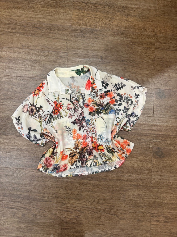 Chemise crop top