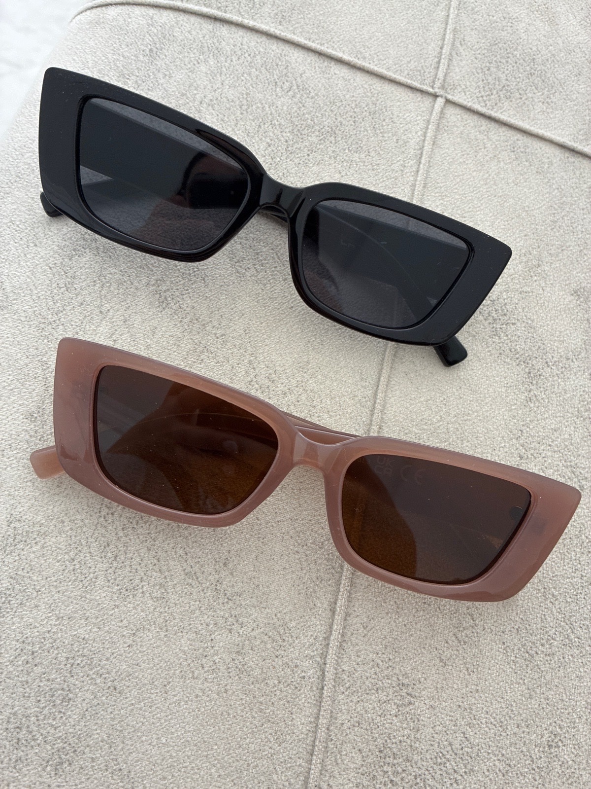 2 paires de lunettes carré de shein non portés