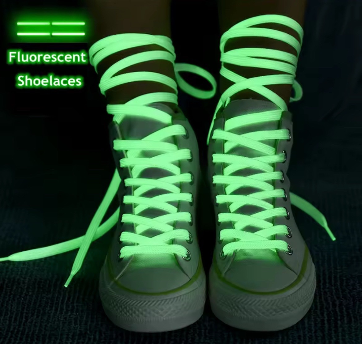 Lacets phosphorescents