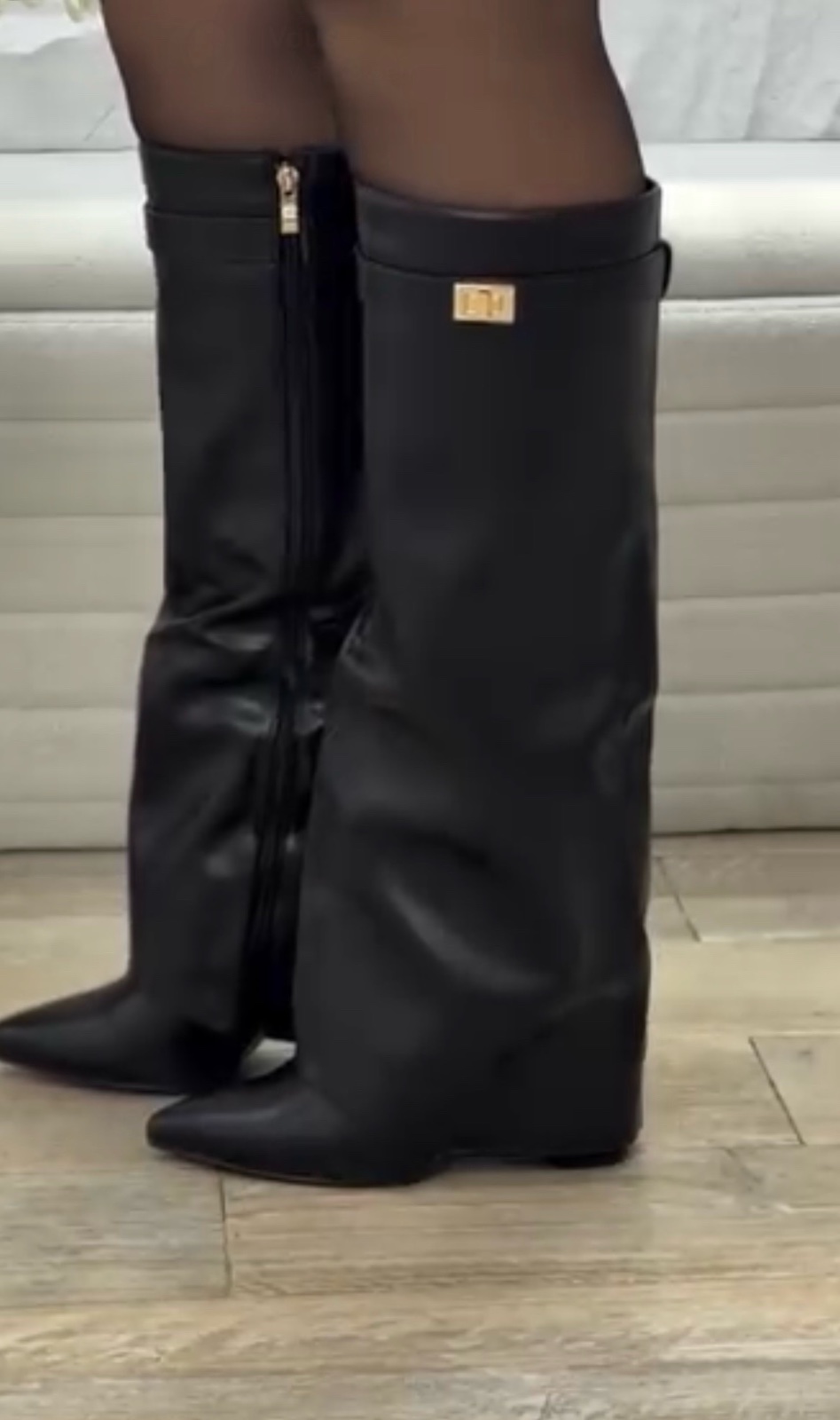 Bottes longues noires élégantes 🖤👢