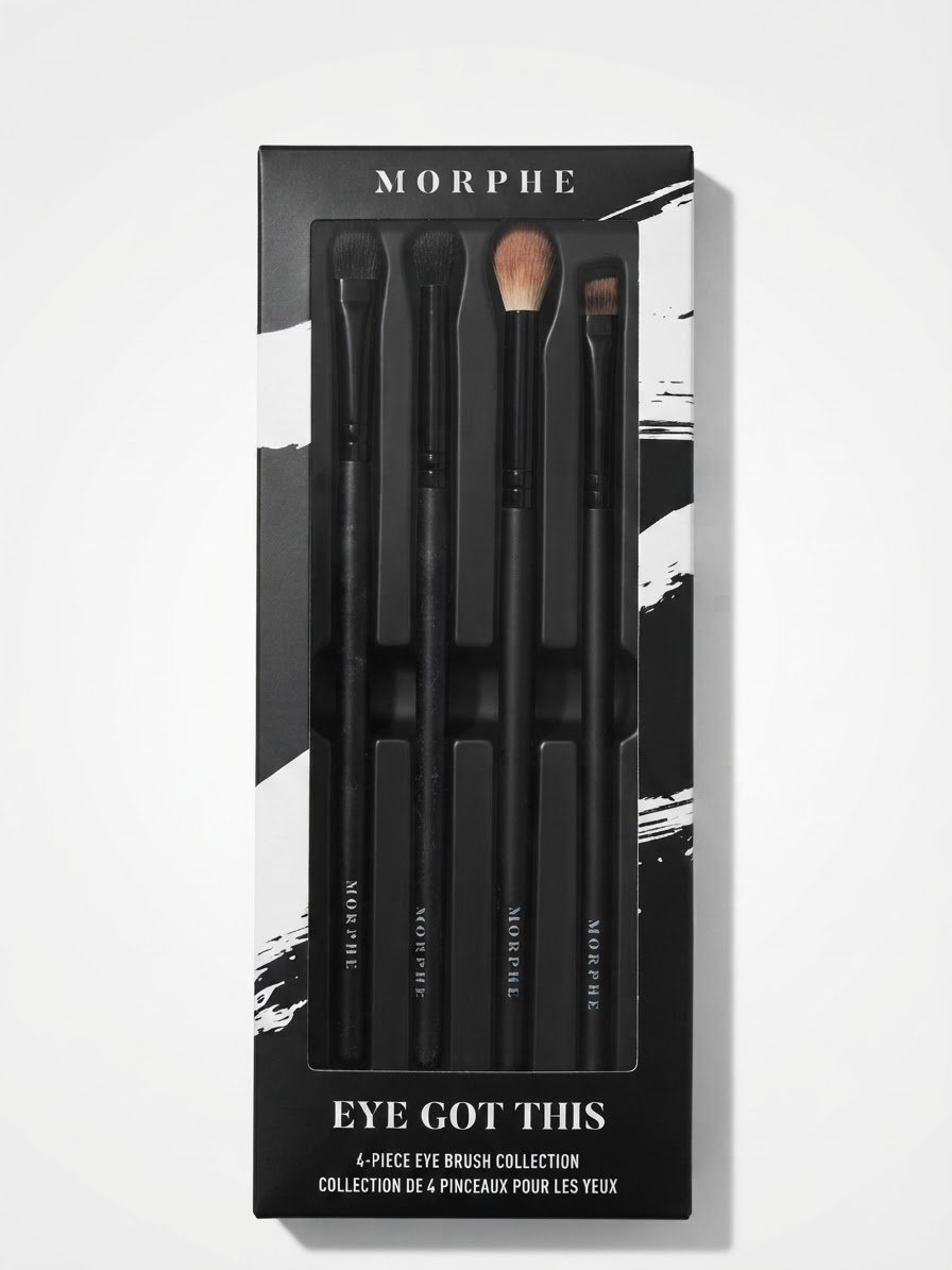 Collection de 4 pinceaux pour les yeux 