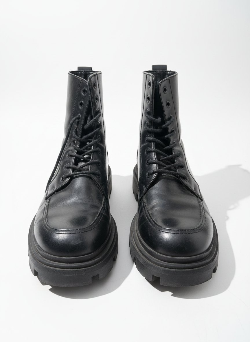 Bottines femmes en cuir