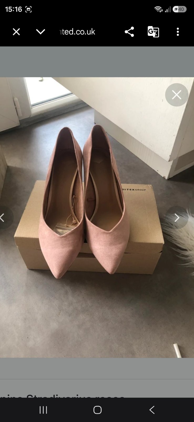 Escarpin stradiv