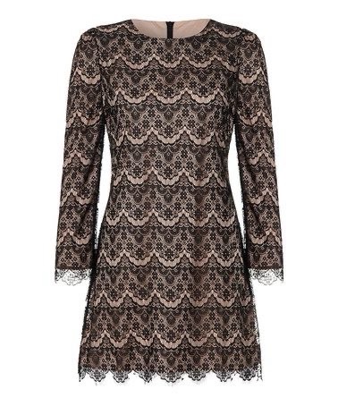 Robe noir dentelle