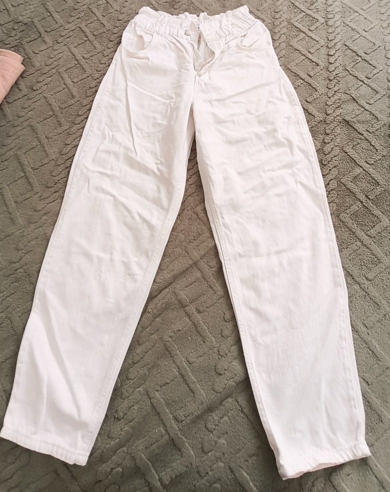 Pontlon blanc oversize 