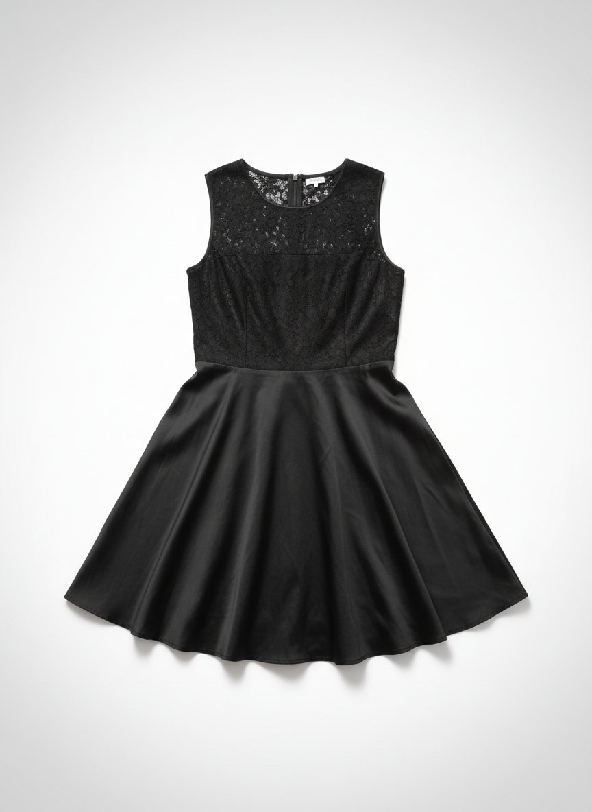 Robe noir dentelle 