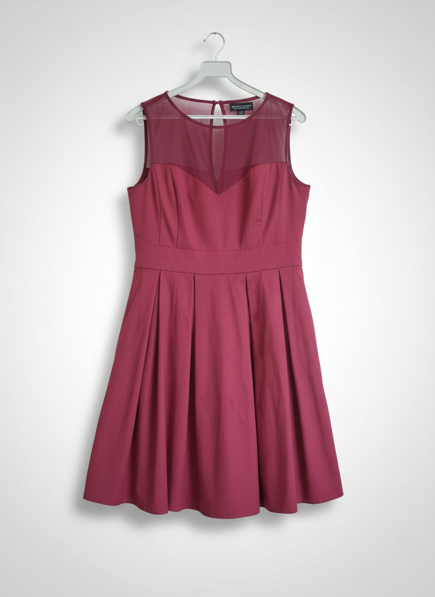 Robe rose fuchsia 