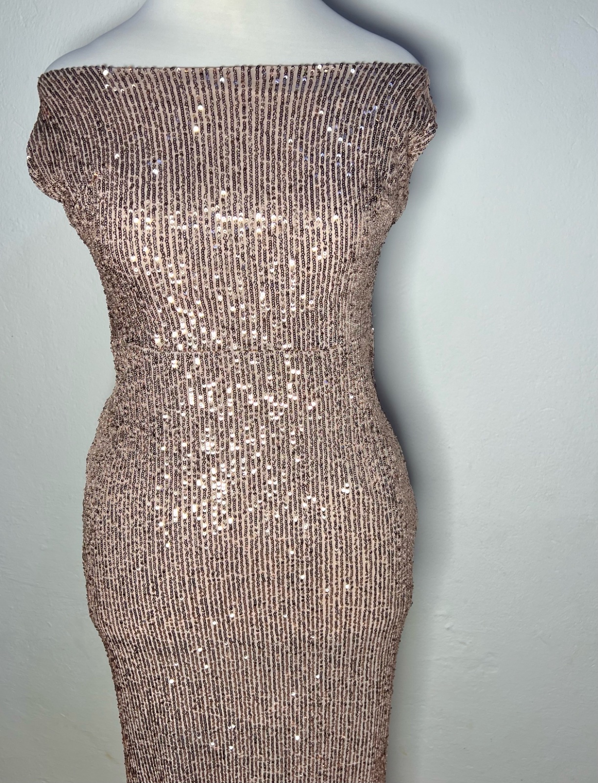 Robe pailletée