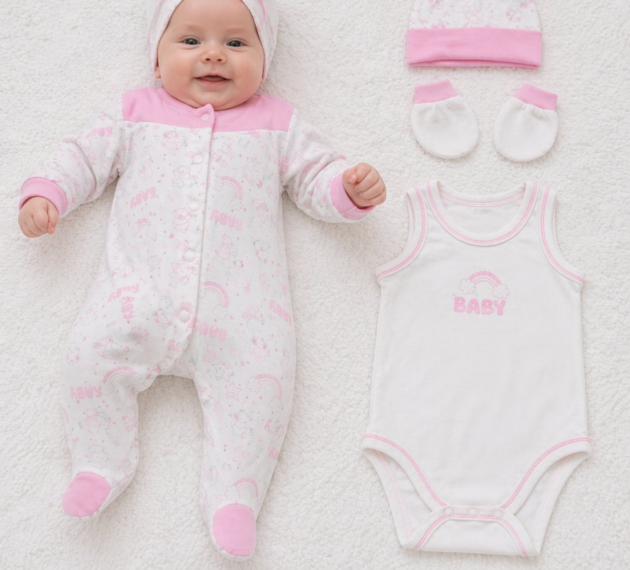 Sortie clinique bébé fille
