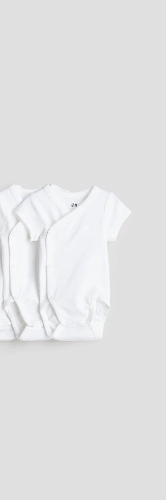 Lot de 2 bodies en coton