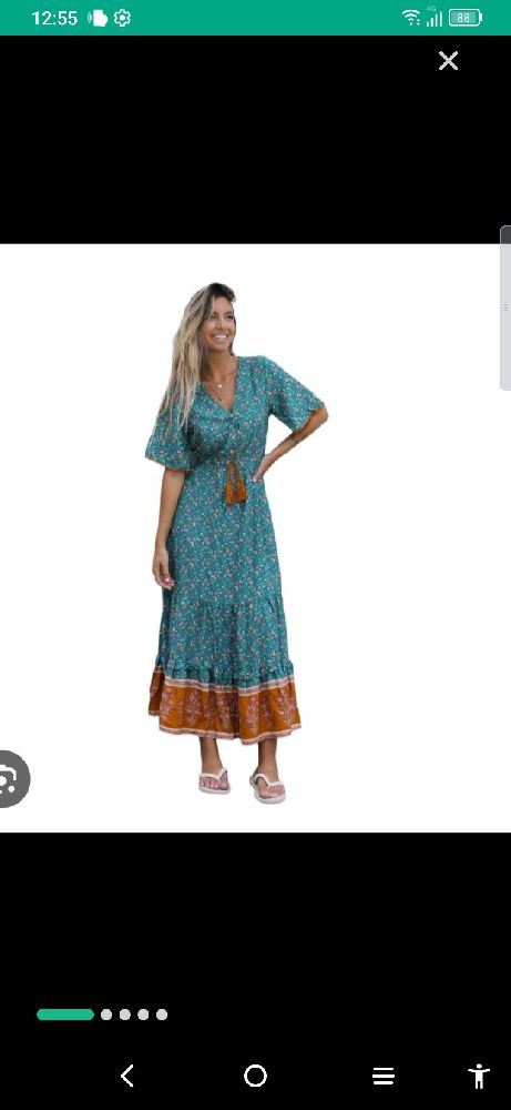 Robe fleurie importé France 