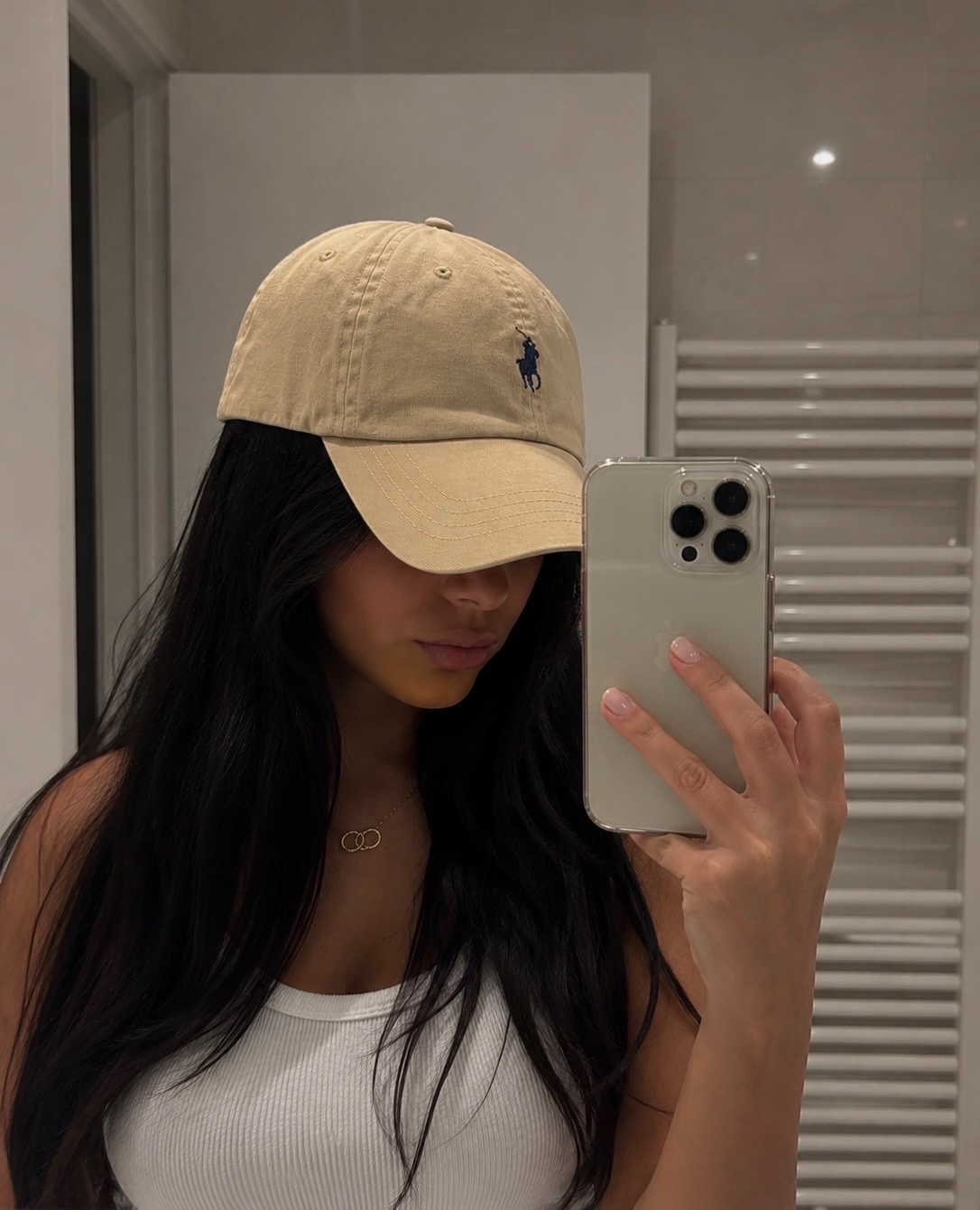 Casquette polo ralph lauren brown🤎