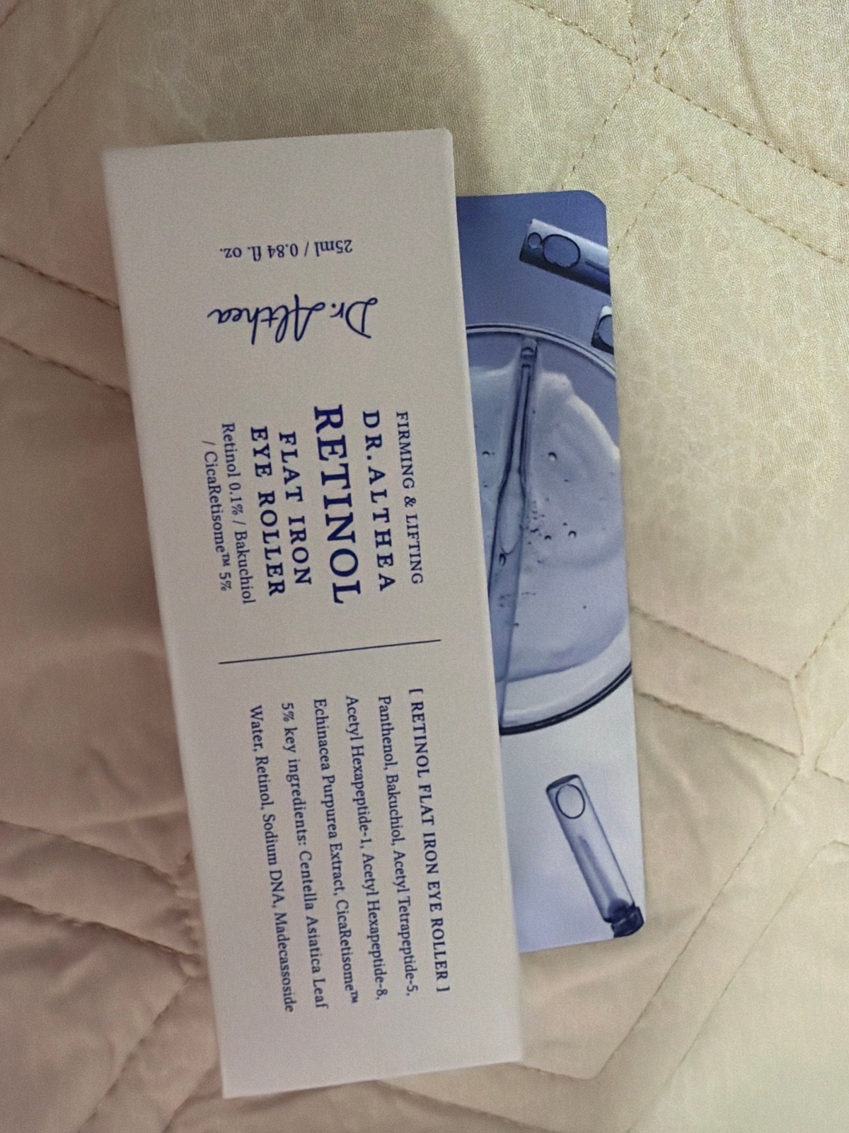 Dr. Althea - Retinol Flat Iron Eye Roller - Sérum contour des yeux