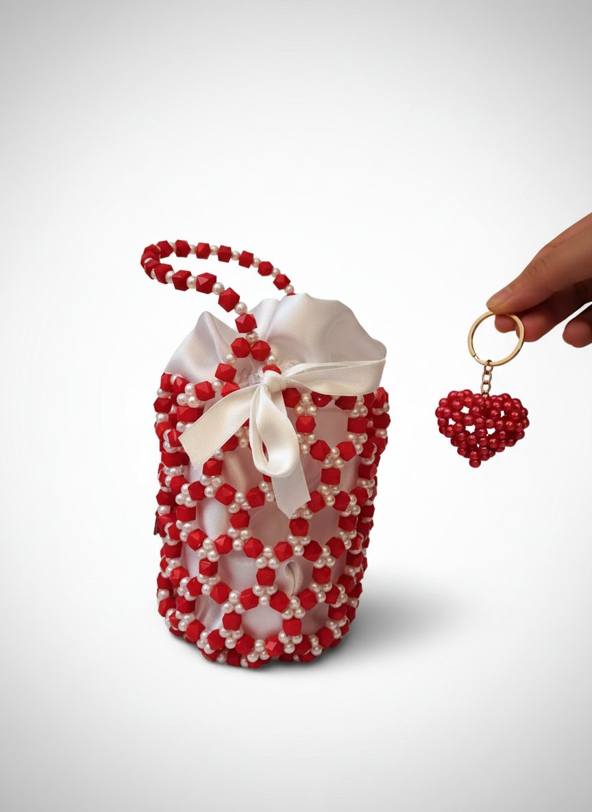Panier en perles pour fille et fillette