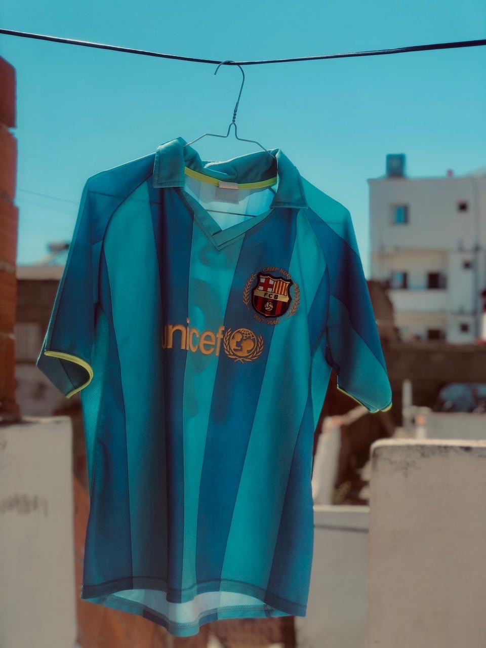 Maillot barchalona de messi session 2007-2008 original 