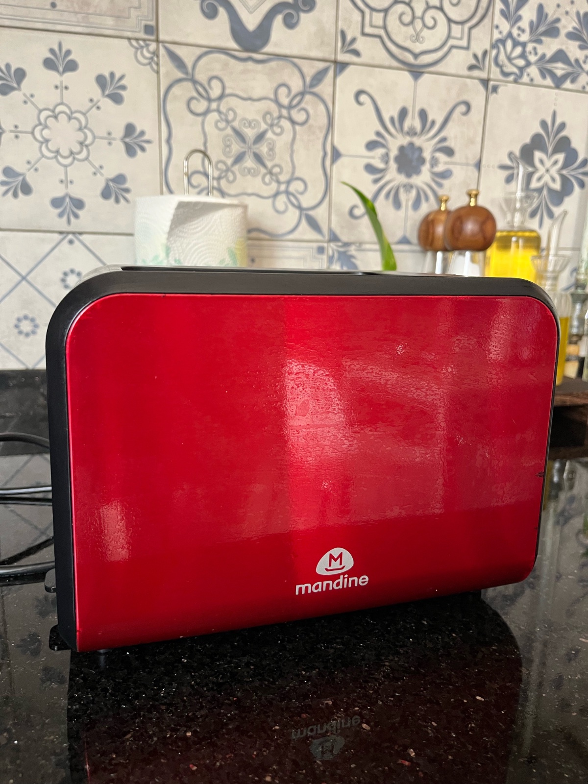Grille pain Mandine rouge