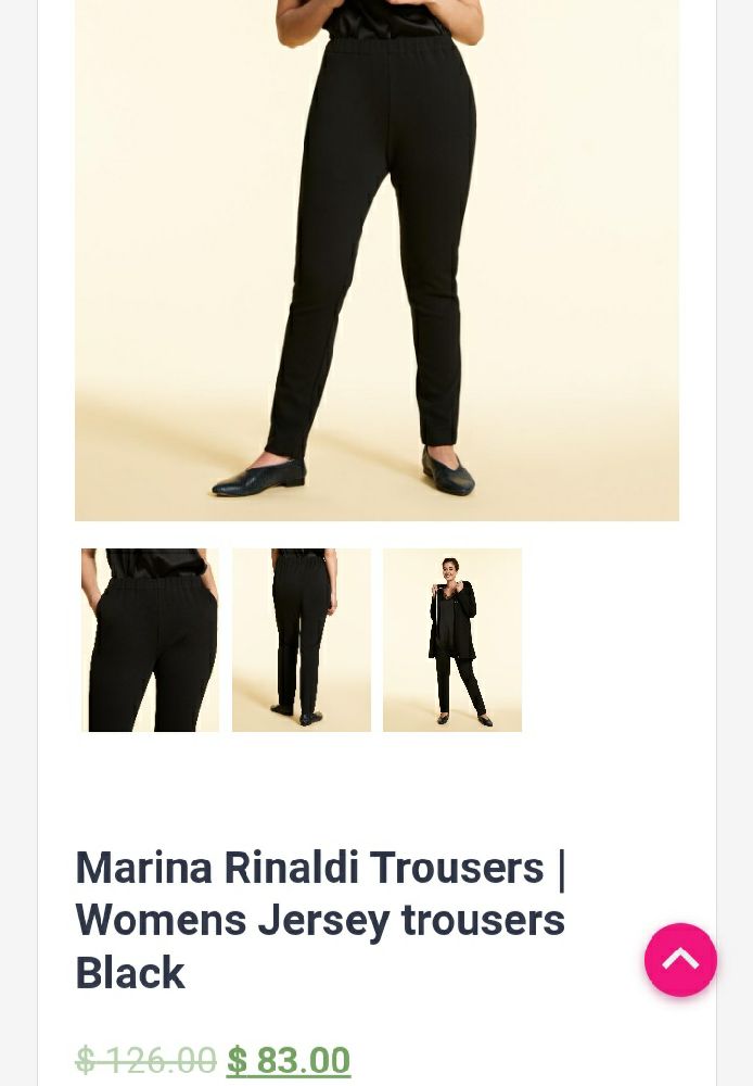 Jersey trousers 